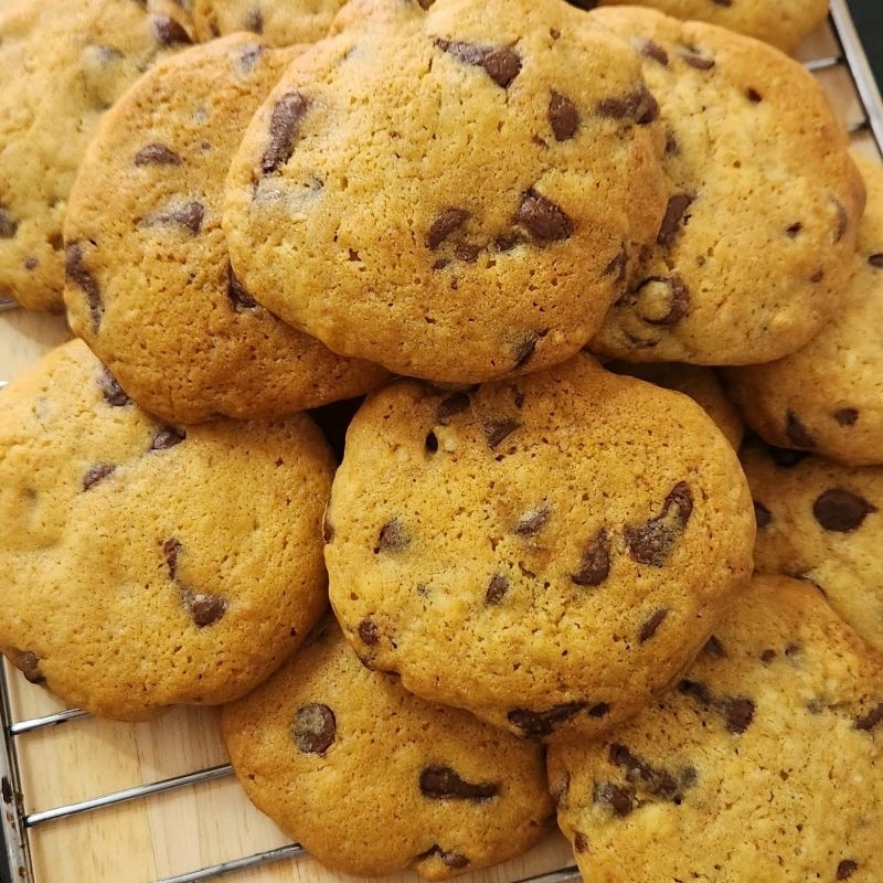 

Soft baked Choco Chip cookies