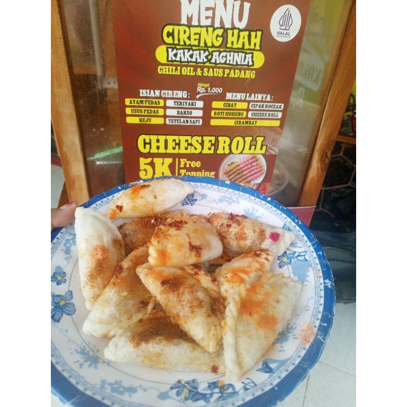 

Cireng isi extra pedas 1000 free chilioil