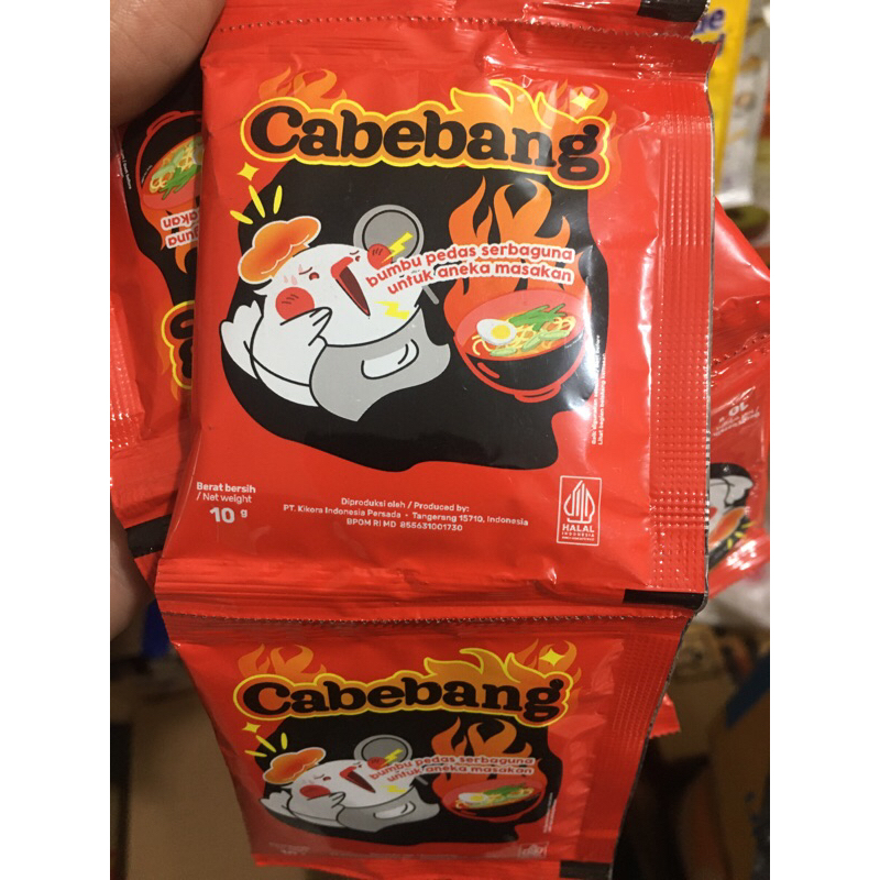 

Cabebang bumbu pedas serbaguna 10 gram