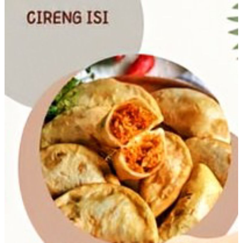 

CIRENG ISI DENGAN ISIAN AYAM SUWIR PEDAS