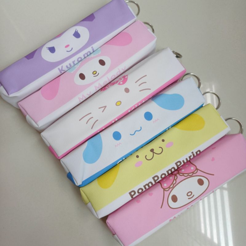 

Kotak pensil Tempat pensil murah lucu 4029m3 KUROMI HELLO KITTY MY MELODY
