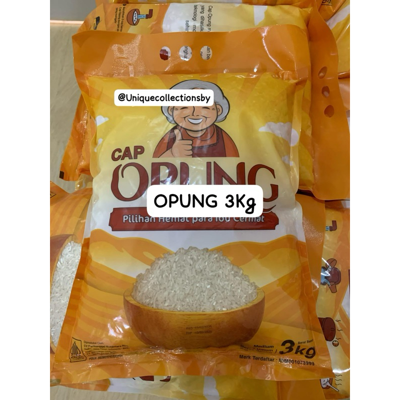 

Beras Pulen Premium 3Kg Cap Opung Surabaya