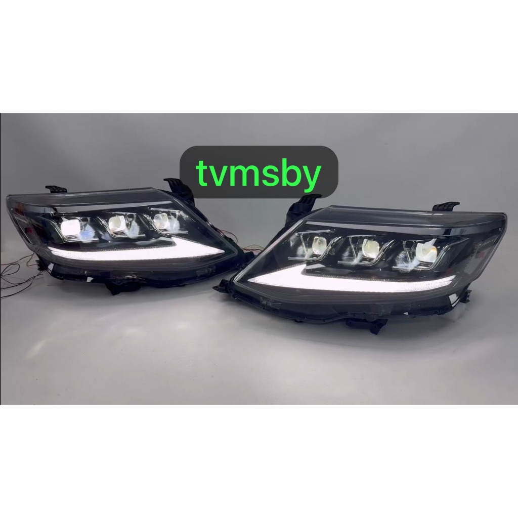 Head Lamp Lampu Depan Fortuner VNT 2012 - 2015 LEXUS style Projector