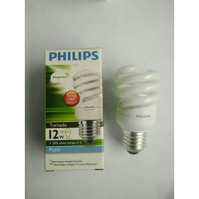 termurah LAMPU PHILIPS TORNADO 12 watt