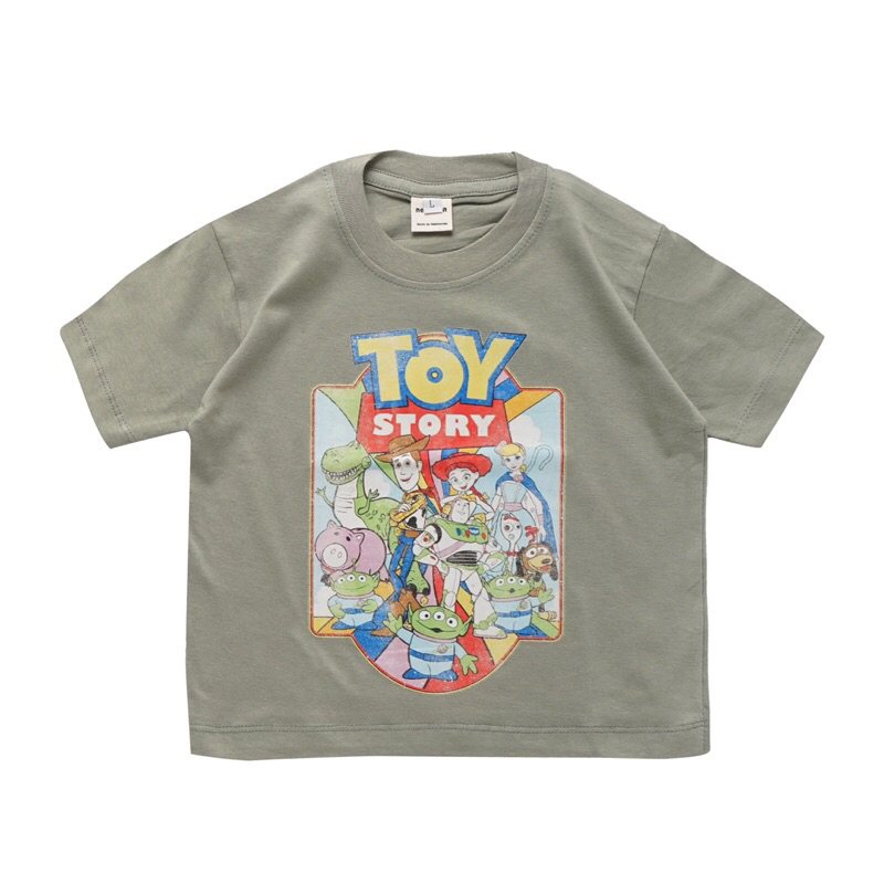 NEUBORN KAOS LENGAN PENDEK TOY STORY SAGE GREEN