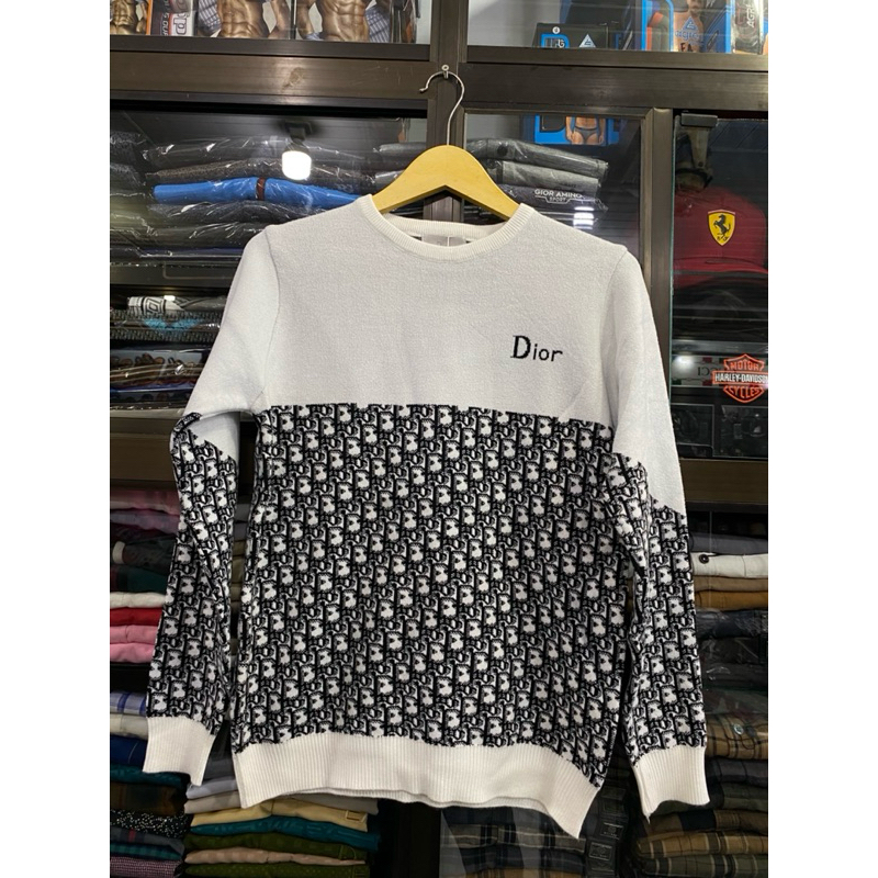 KAOS SWITER PRIA DIOR ORIGINAL HIGH QUALTY 100%