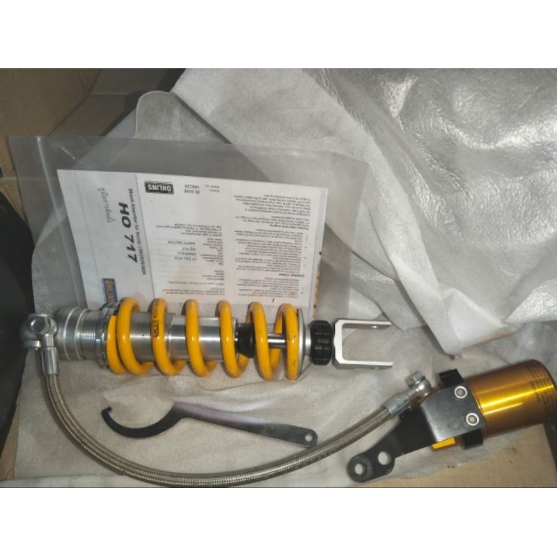 shock belakang Ohlins tabung pisah dan non tabung pisah / gabung TTX ORI original Swedia for Honda C