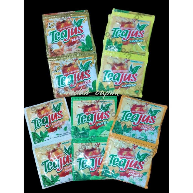 

Teh Jus Es Serbuk Isi 10 Sachet