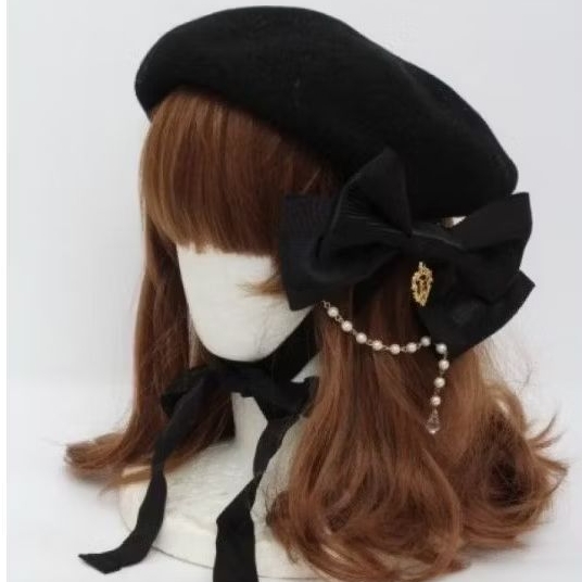 [PERIWINGKEL] TOPI BERET LOLITA