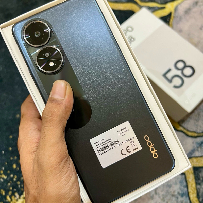 Oppo A58 8/128GB // 6/128GB SECOND MULUS TERAWAT