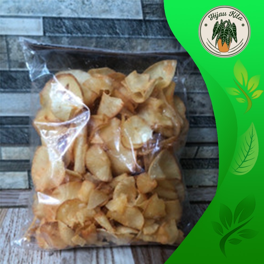 

Keripik talas dan keripik singkong renyah 1000gr