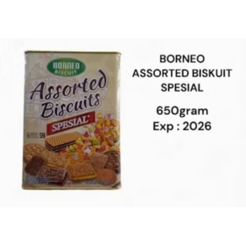 

Borneo Assorted Biskuit Kaleng spesial
