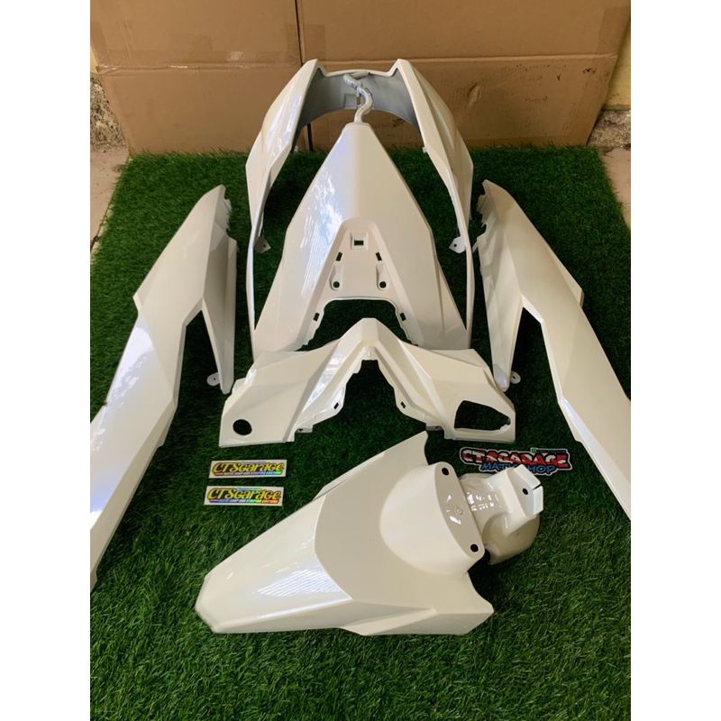 COVER FULL BODY HALUS BEAT ESP PUTIH EFEK BIRU COVER BODY BEAT ESP BEAT ECO