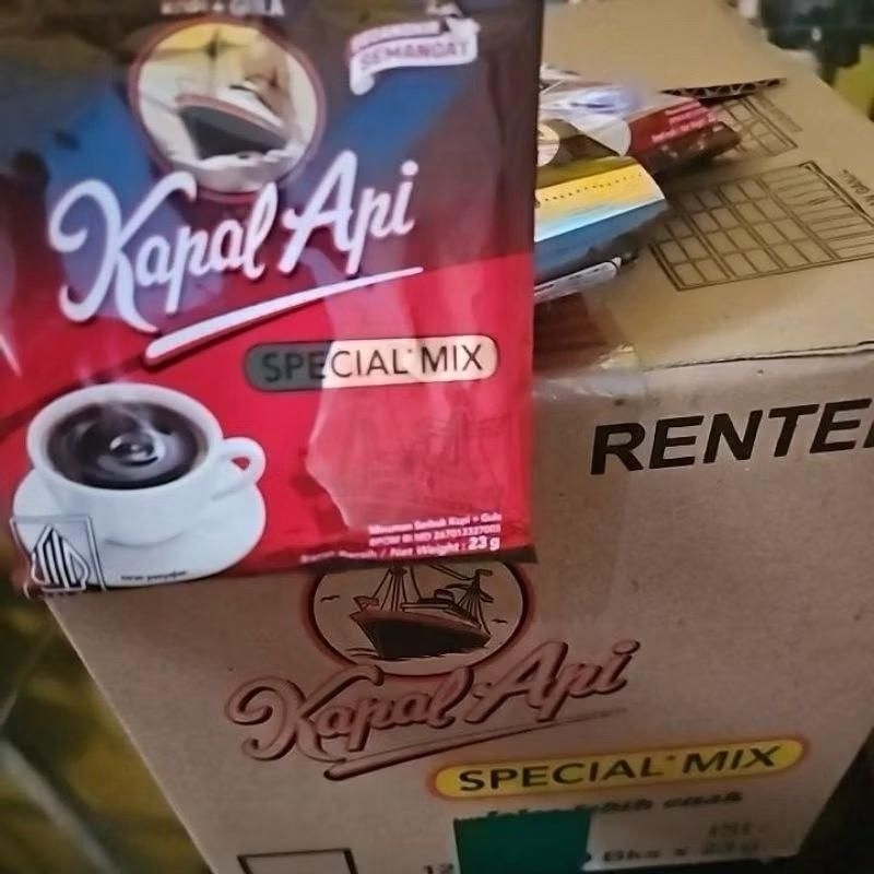 

Kopi Kapal Api Special MIXS Gula 1 Dus