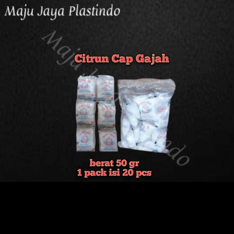 

Asam citrun cap gajah 50 gram
