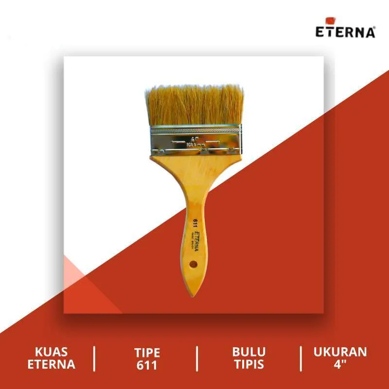 Kuas Eterna 611 1 dan 4 Inch