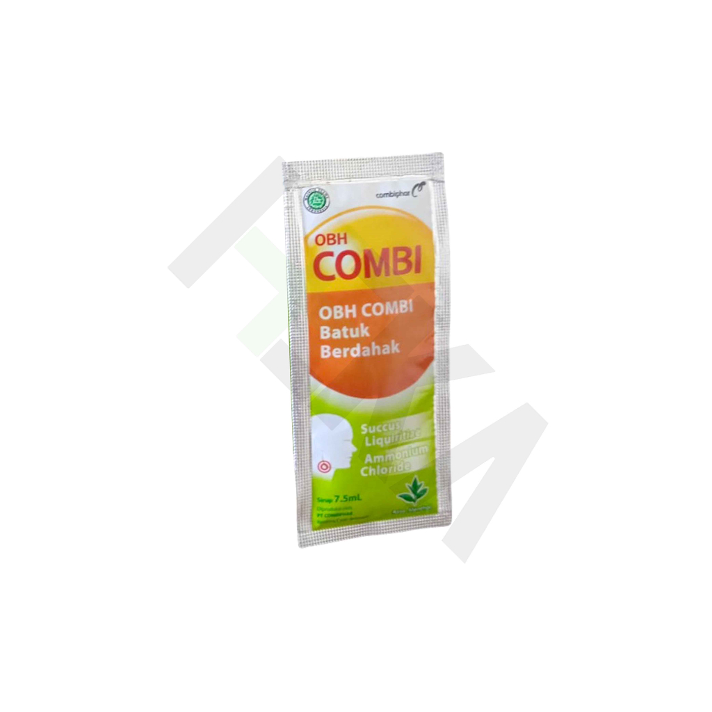 OBH Combi Sachet isi 1 Sachet - Obat Batuk Berdahak [Majapahit]