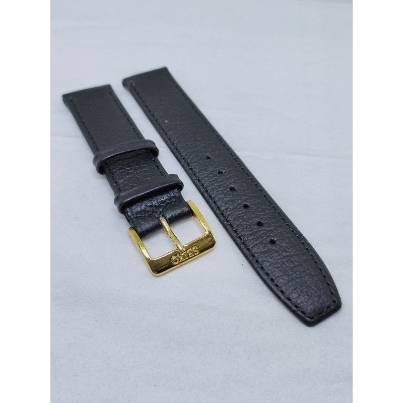 Seiko leather strap vintage watch 18mm strap kulit jam tangan antik genuine leather vintage klasik e