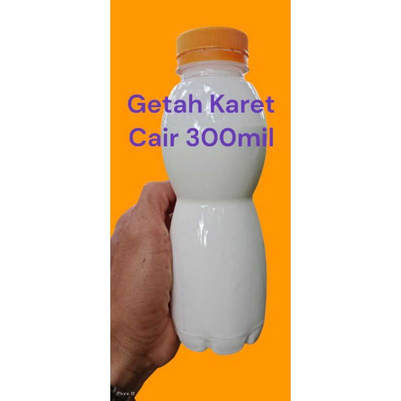 Getah KaretCair, Getah karet Alam Asli serbaguna 300mil/botol