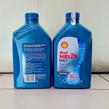 Shell Helix HX7 5W-40 Pelumas Oli Mesin Mobil Motor Bensin 1 Liter