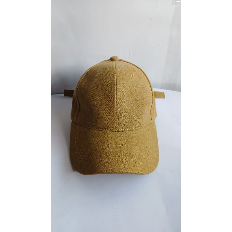 topi pria brown