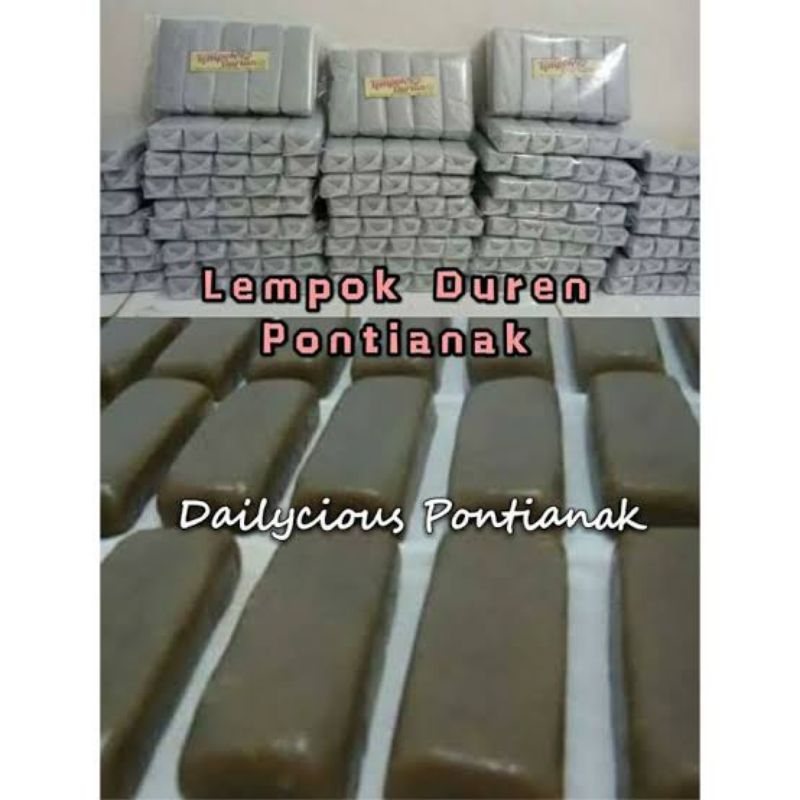 

Dodol durian asli pontianak/ lempok durian asli pontianak 500gram