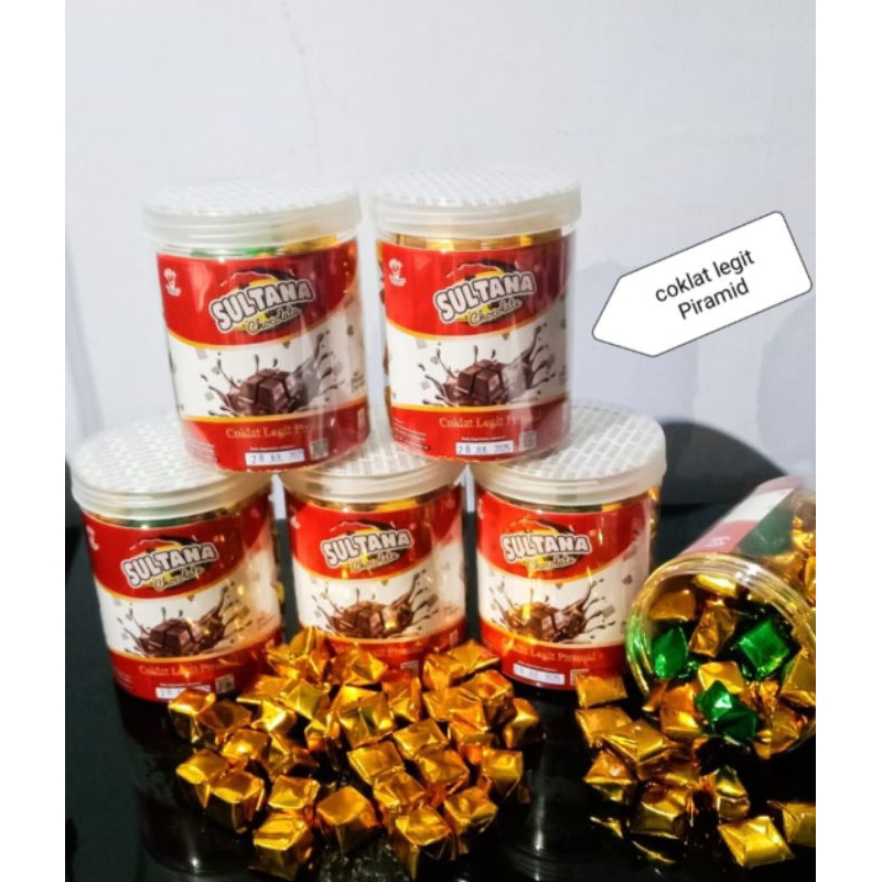 

sultana coklat piramid