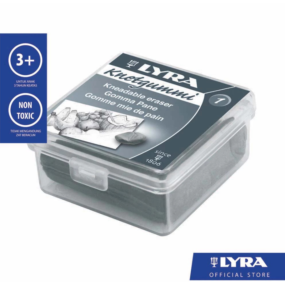 

Lyra - Kneadable Eraser ( Knetgummi/Elastic Eraser) Penghapus Elastis