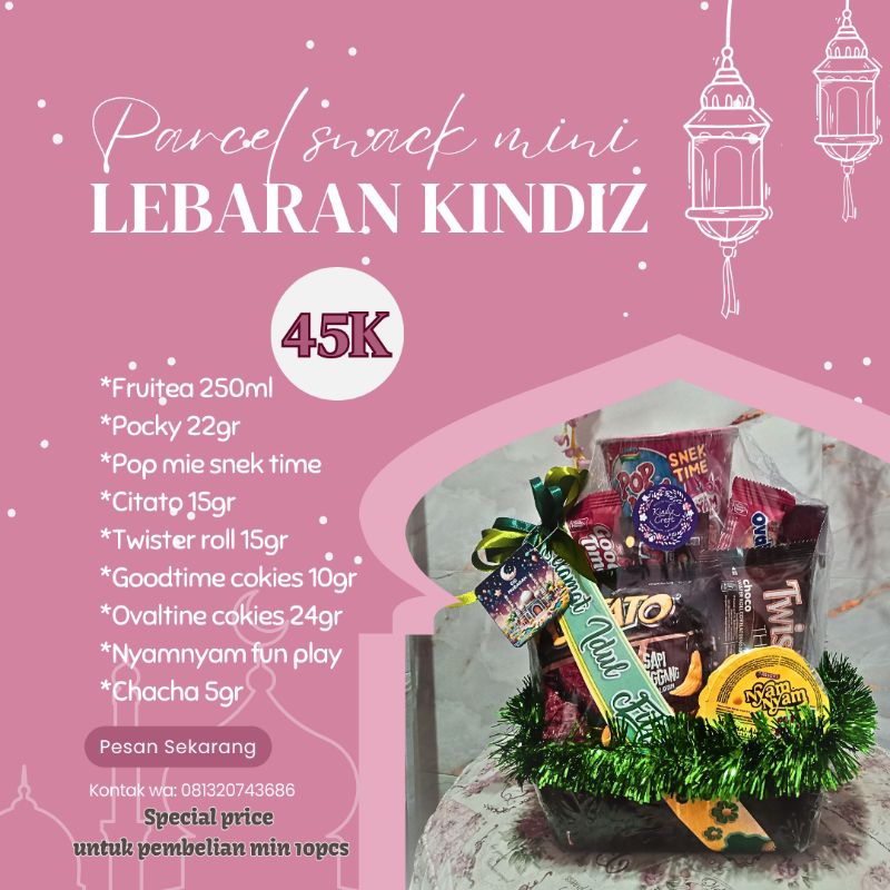 

parcel mini lebaran-parcel anak- snack parcel