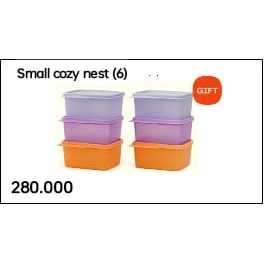 TUPPERWARE FLASH SALE - Small Cozy Nest (6 pcs) PROMO HANYA Rp. 280.000