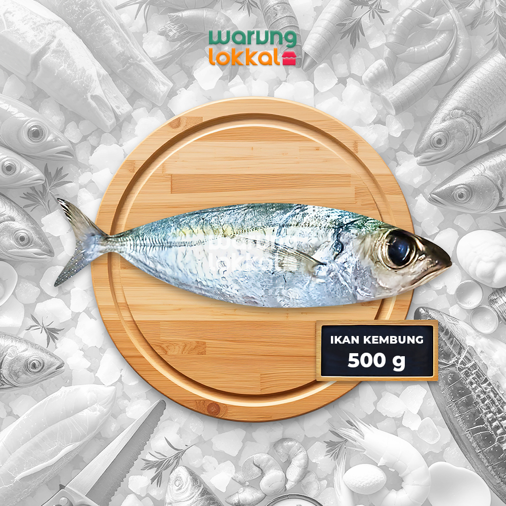 

Ikan Kembung 500g - Warung Lokkal