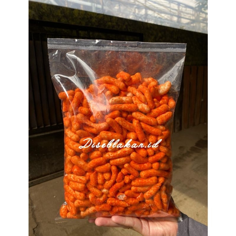

Pilus telur bumbu balado kemasan 500gram