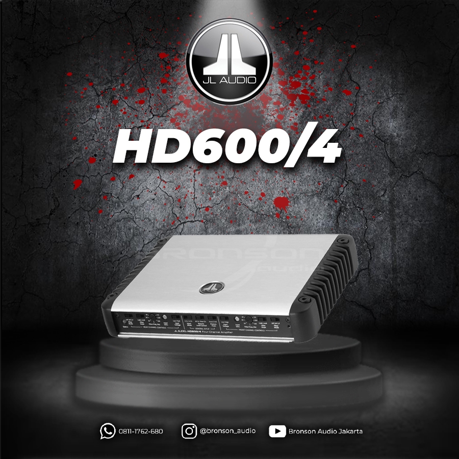 AMPLIFIER JL AUDIO HD600/4