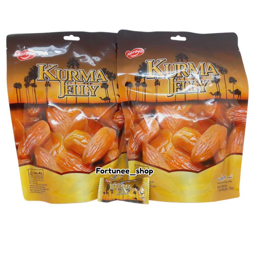 

Naraya Kurma Jelly 350 gr / Permen Jelly Rasa Kurma Manis Lebaran