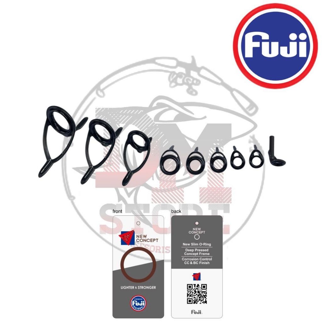 4ds Ring Guide Fuji Set BC OH - Ring Fuji BCKWOG OH - Ring Guide Fuji KSeries