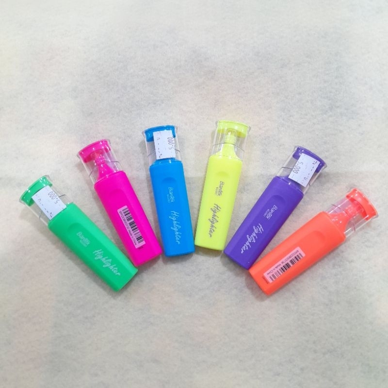 

Stabilo Bantex Highlighter / Text Marker / Penanda Teks Warna Fluorescent Cerah BG3501