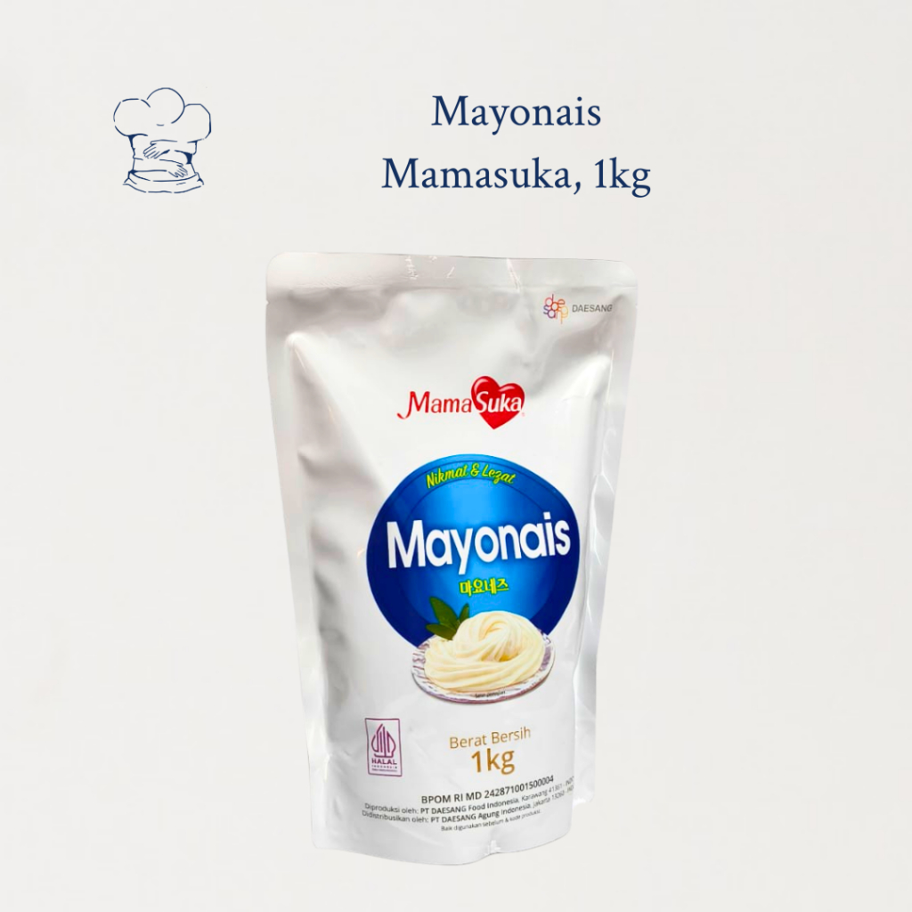 

Mayonnaise MamaSuka 1Kg Murah – Mayonaise Mamasuka untuk Masak dan Baking [EXP DESEMBER 2025]