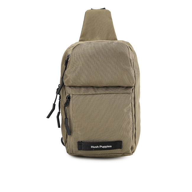 Hush Puppies Tas Pria Zayn Chest Bag Brown