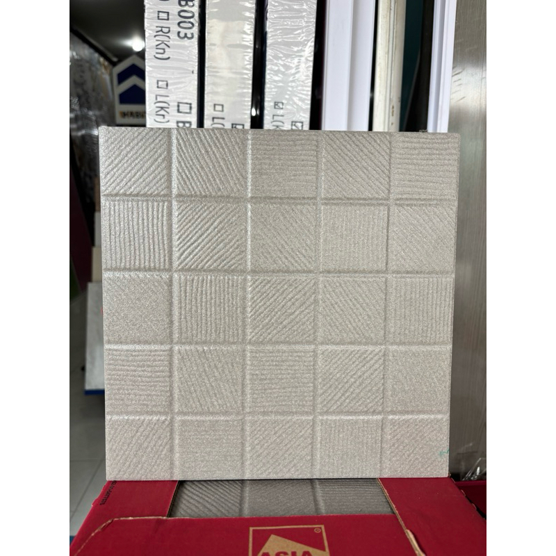 keramik asia tile 25x25 alpha grey