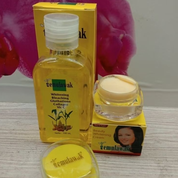 paket cream temulawak beauty dan toner