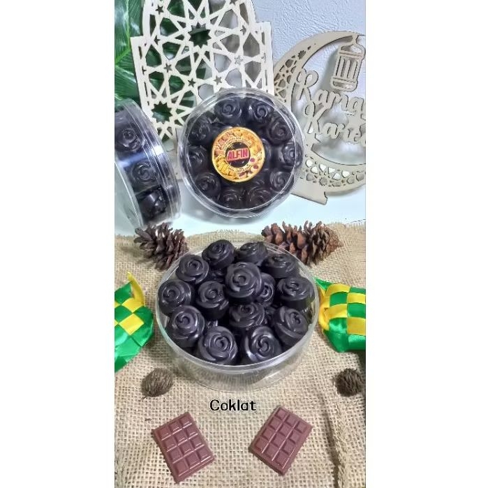 

Coklat - Toples ukuran 250 gr - Free dus+buble wrap