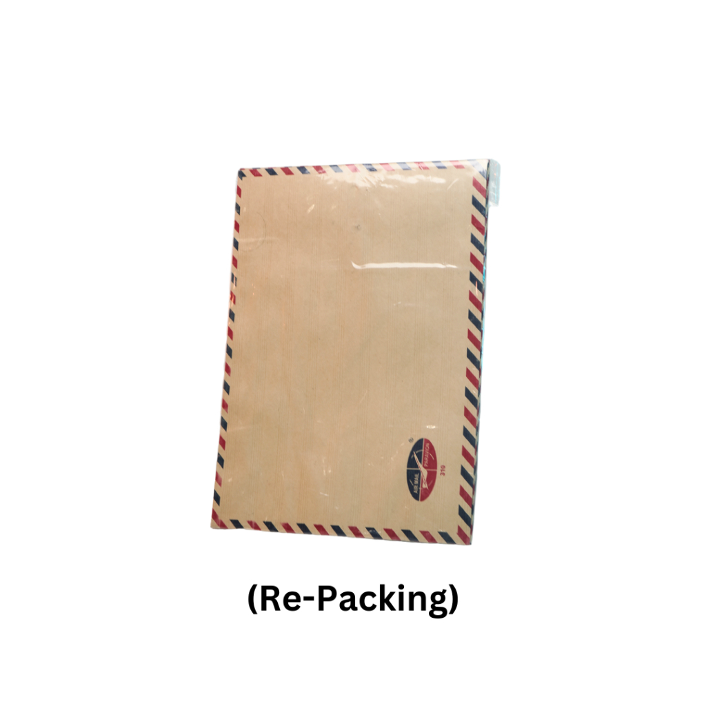 

RB Amplop Coklat Tali Airmail 310/ 25 x 35 cm/ 10 Lbr (Re-pack) & 50 Lembar - Pak