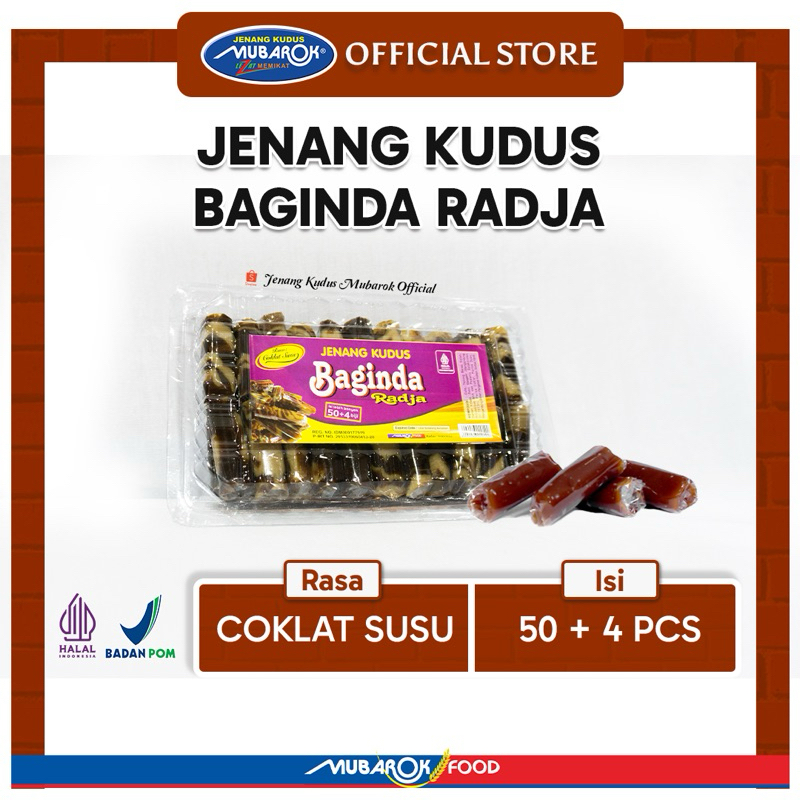 

Jenang Kudus Baginda Coklat Susu, Mika 50 s'