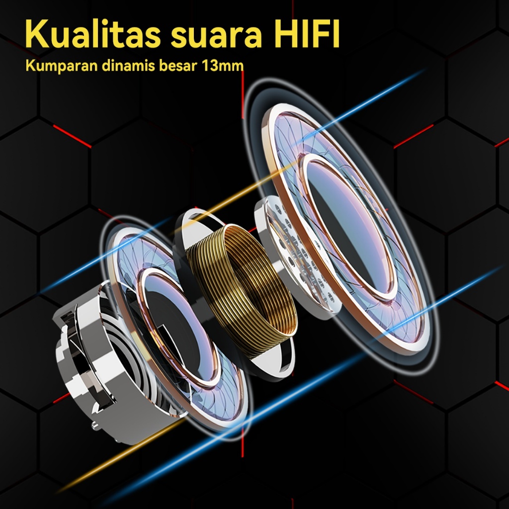 NEW PRODUCT JOVITECH GM08 BLUETOOTH EARPHONE WIRELESS HEADSET BLUETOOTH 5.4 EARBUDS HIFI STEREO