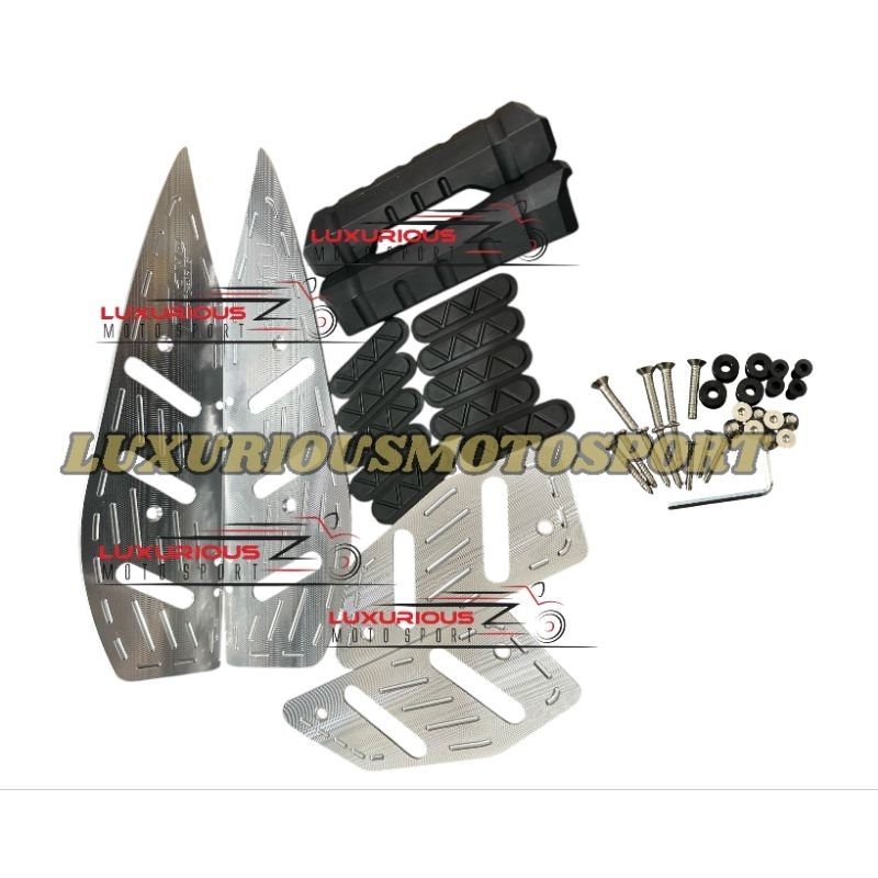 bordes one racing xmax karpet xmax pijakan kaki xmax bordes xmax cnc