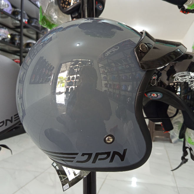 HELM JPN ARC PET MODERN GREY ORI SNI
