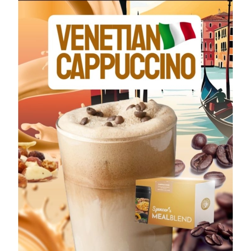 

Minuman /Makanan Diet Spencer Mealblend Rasa Cappuccino