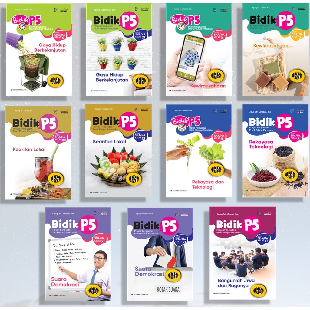 [Penerbit Erlangga] Bidik P5 SMA Kurikulum Merdeka