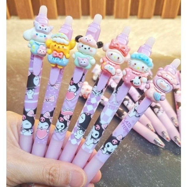 

Pen Gel Kuromi Sanrio Pen bisa dihapus