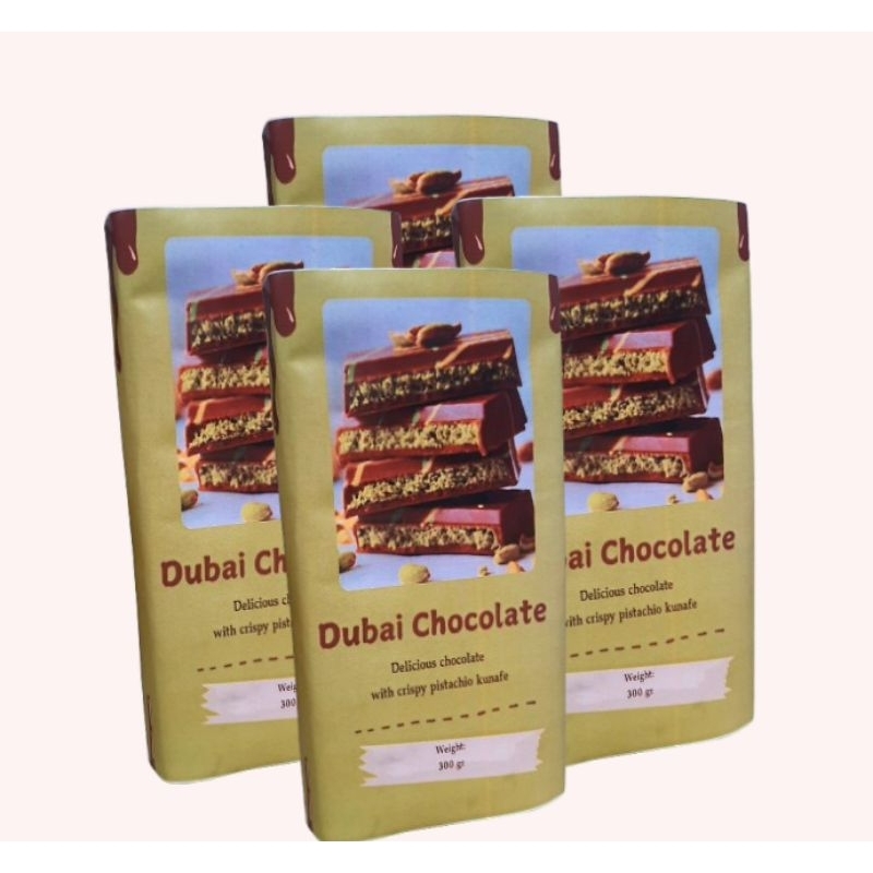 

Cetak Custom Kemasan Coklat Dubai atau Coklat Blok (Min order 10 pcs)